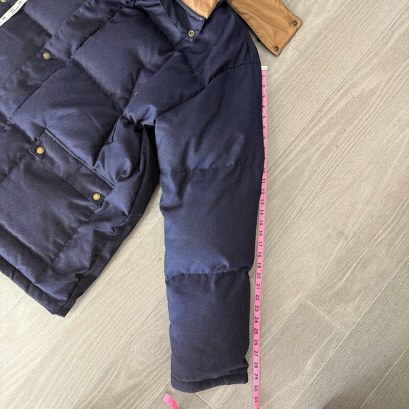 Schott NYC Down Filled Hooded Puffer Parka Jacket Men's Navy Size 3XL 9040D - Picture 15 of 16